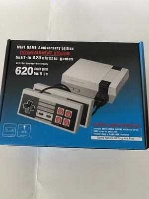 Mini Game Anniversary Edition Built-In Entertainment System w/ 620 Classic Games - Image 1 of 3