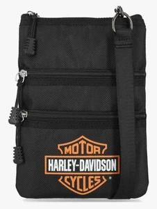 Harley-Davidson Damen Bar & Shield Nylon Umhängetasche mit verstellbarem Riemen - Bild 1 von 3