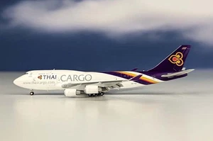 JC4THA0016A JC Wings 747-400BCF 1/400 Model HS-TGH Thai Cargo Flaps Down - Picture 1 of 1