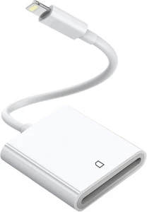 Lightning auf SD Karten Kamera Leser Adapter iPhone iPad Mini/Air USB 2.0 Geschwindigkeit - Bild 1 von 4
