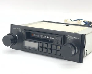 Autoradio d'epoca a cassetta Clarion S900 AM/FM CASSETTA TESTATA NON FUNZIONANTE LEGGI - Foto 1 di 16