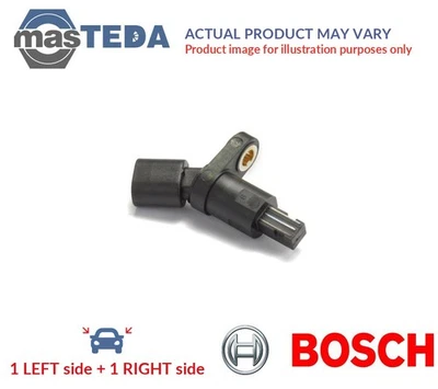 0 986 594 632 ABS WHEEL SPEED SENSOR PAIR FRONT BOSCH 2PCS NEW OE REPLACEMENT - Image 1 of 4
