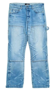 Amiri Men’s Carpenter Jeans Size 34 Indigo  AUTHENTIC - Picture 1 of 9