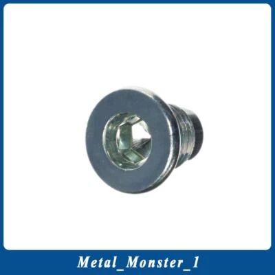 Tapón de drenaje de aceite plateado Fit 2013-14 Mazda 5 6 CX-5 / 2009-11 RX-8 #FS5021249 Foto 1 de 4