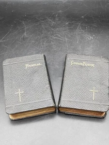 Vtg Set Of 2 Mini Nelson Publishing NY, Hymnal & Common Prayer Books. 1886-89 - Picture 1 of 7