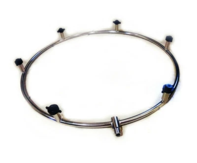 Hochdruck Aeroponic Nebel Ring 18" D Verteiler mit (6) Düsen für Indoor Farming - Bild 1 von 4