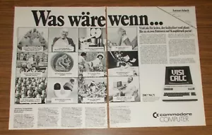 Pubblicità rara COMMODORE CBM 8032 computer da tavolo 1980 - Foto 1 di 1