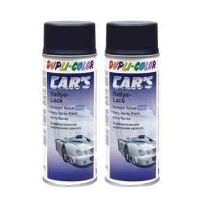 Duplicolor Car's Rally Paint Paint Spray Black Shiny 2x 400ml => 800ml