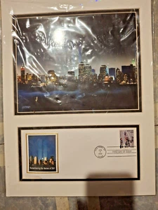 sealed 9/11 'First Day of Issue' Stamp , envelope and Photo /look at photos - Picture 1 of 6