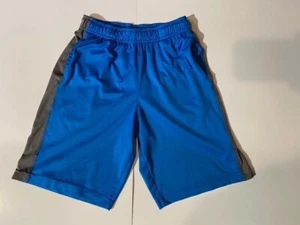 Boys Tek Gear Medium 10 / 12 Shorts Light Blue, Drawstring Waist - Picture 1 of 7