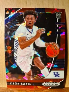 Ashton Hagans #79 2020-21 Prizm Draft Picks Red Cracked Ice PRIZM Rookie A0152A - Picture 1 of 2