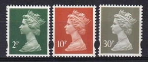 Great Britain 1995 Yvert #1814/16 Basic Elizabeth II MNH-VF - Picture 1 of 1