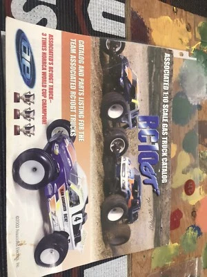 TEAM ASSOCIATED 1:10 GAS TRUCK CATALOG ~USED~ USA Shipped  - Image 1 of 4