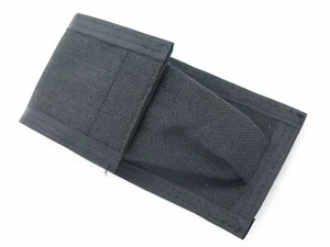 Funda negra de nailon japonés para cazador de herramientas plegable grande de 5" bolsa de cargador - Imagen 1 de 5