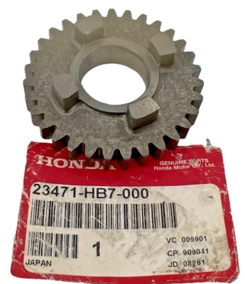 HONDA MOTORCYCLE 86-87 TR200A FATCAT COUNTERSHAFT THIRD GEAR 31T 23471-HB7-000 - Imagem 1 de 4
