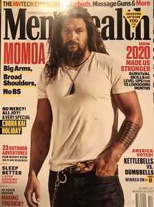Men's Health Magazine (December 2020) Jason Momoa - BRAND NEW - Imagen 1 de 1
