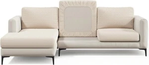Nolan Interior, Magic sofa cover, Jacquard, Medium Seat Cover- Ivory Beige - Picture 1 of 8