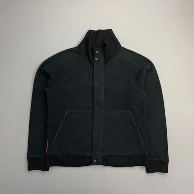 Prada Sport Black 2007 Technical Wool Fleece Jacket - XL (L) - Image 1 of 4