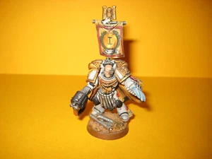 Warhammer 40k - Templarios Blancos/Negros - Capitán - bien pintado II - Imagen 1 de 4