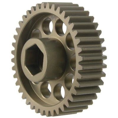 Engranaje de carrete diferencial de aluminio 40T para piezas Tamiya Super ClodBuster Bullhead Foto 1 de 4