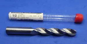 Fullerton 1/2" Carbide Parabolic Drill 3 Flute 130° - Picture 1 of 5