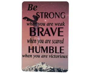 NEW! Gymnastics Inspirational Metal Signs - Variety to Choose From - Picture 1 of 25