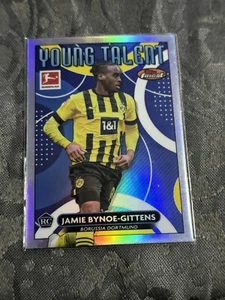 Jamie Bynoe Gittens Young Talent Rockie Topps Finest Bundesliga 22/23 - Picture 1 of 2