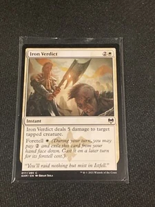 Magic the Gathering Kaldheim Iron Verdict - Picture 1 of 2