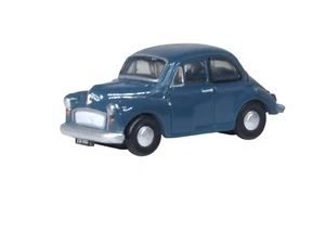 Oxford Druckguss NMOS007 Spur N Morris Minor Saloon Trafalgar blau - Bild 1 von 1