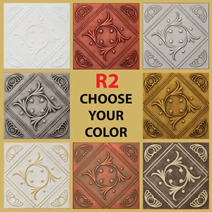 Azulejos de techo, pegamento, espuma sintética lata, ¡el más vendido!!! Corona R2 Anet - 20" x 20" - Imagen 1 de 30