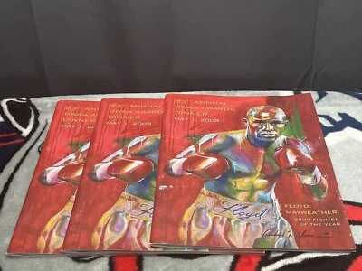 Floyd Mayweather COVER 83rd Annual BWAA BOXING WRITER Awards Dinner 2008 PROGRAM - Image 1 of 4