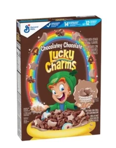 Lucky Charms Chocolate with Marshmallow 300g Cereals USA Import MHD: 01.09.2025 - Bild 1 von 3