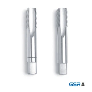 Juego de brocas roscadas de mano profesionales GSR tubo BSP 1/8" BSP 3"" pulgadas HSS cortadora roscada - Imagen 1 de 1