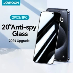 Pcs Verre Anti-Espion 20° pour iPhone 16 15 Pro Max - Photo 1 sur 7