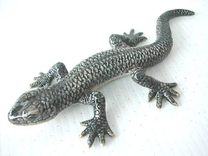 KLIMA L665 Miniature statuette en porcelaine - LÉZARD N° 2 LIZARD - Imagen 1 de 2