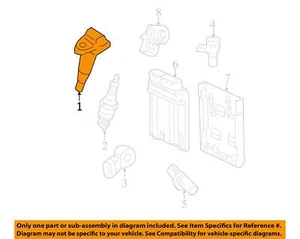 GM OEM 07-24 Acadia Limited Electrical Ignition System-Ignition Coil 12632479 - Picture 1 of 2