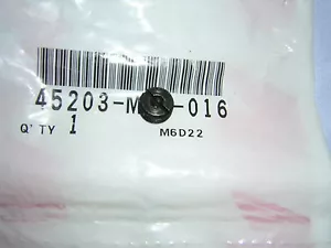 Honda RS125 1995-2004 Rear Brake Caliper Pin Plug. Gen.Honda. New,(bin68q - Picture 1 of 1