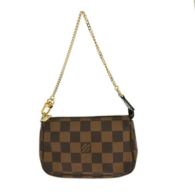 LOUIS VUITTON DAMIER MINI POCHETTE ACCESSOIRES HANDBAG N58009 SL0145 YQ03058 - Image 1 of 4