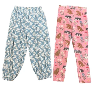 Mini Boden Lot Girls 8 Harem Pants Cat Leggings School Play Comfort Pull On - Picture 1 of 13