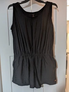 Honeymark Badestrampler schwarz salbei XL gefüttert mit Taschen integrierter BH  - Bild 1 von 5