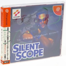 SILENT SCOPE SEGA Dreamcast Japan Import DC KONAMI Arcade Gun Shooting NTSC-J