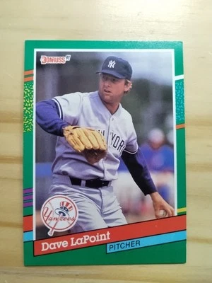 1991 Donruss - Dave LaPoint #481 - Image 1 of 4
