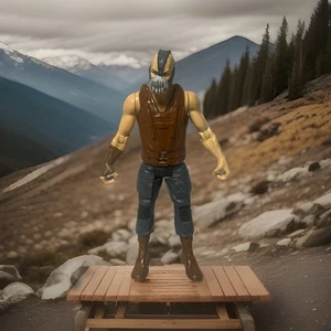 Bane DC Comics Batman Dark Knight Rises 4" Actionfigur Mattel 2012 - Bild 1 von 2