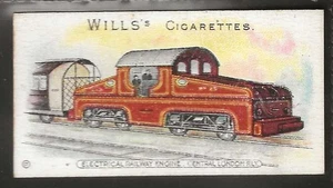 WILLS-LOCOMOTIVES & ROLLING STOCK 1901(NO CLAUSE)-#17- ELECTRICAL RAILWAY ENGINE - Picture 1 of 2