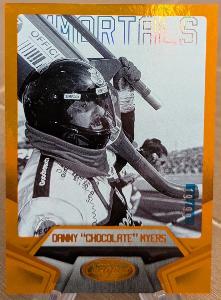 2016 Certified Immortals Insert Mirror Orange SP 19/99 Danny "Chocolate" Myers - Image 1 of 1