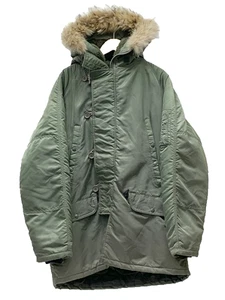 Chaqueta de Vuelo Piewack N-3B Talla 44 Caqui Nylon De Colección Envejecida De Colección - Imagen 1 de 7