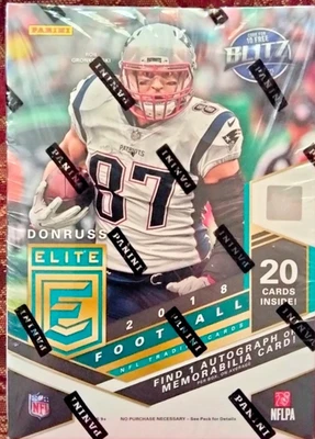 2018 PANINI ELITE BLASTER BOX SEALED!  1 AUTO or MEM CARD PER BOX on ave - Image 1 of 4