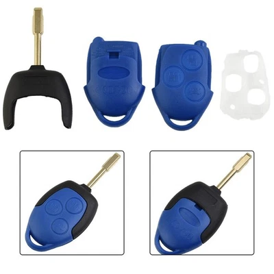 Stylish Blue Remote Cover Enhance Your For Ford For Transit MK7 2006 2014 Key - Image 1 of 4