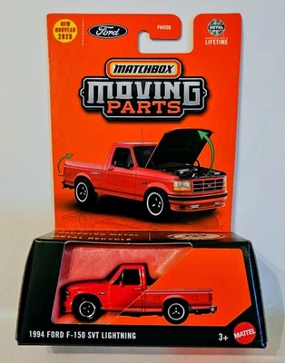 Piezas móviles Ford F-150 SVT Lightning 1994 Matchbox 2025 completamente nuevas  Foto 1 de 3