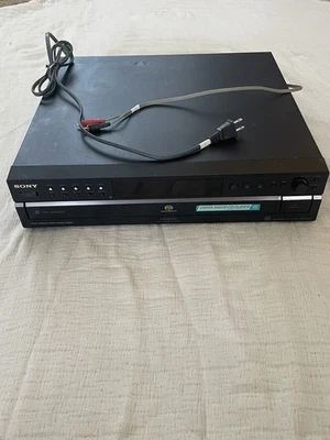 Sony SCD-CE595 Super Audio 5 Disc CD Changer No Remote Tested Works Music Audio - Image 1 of 4